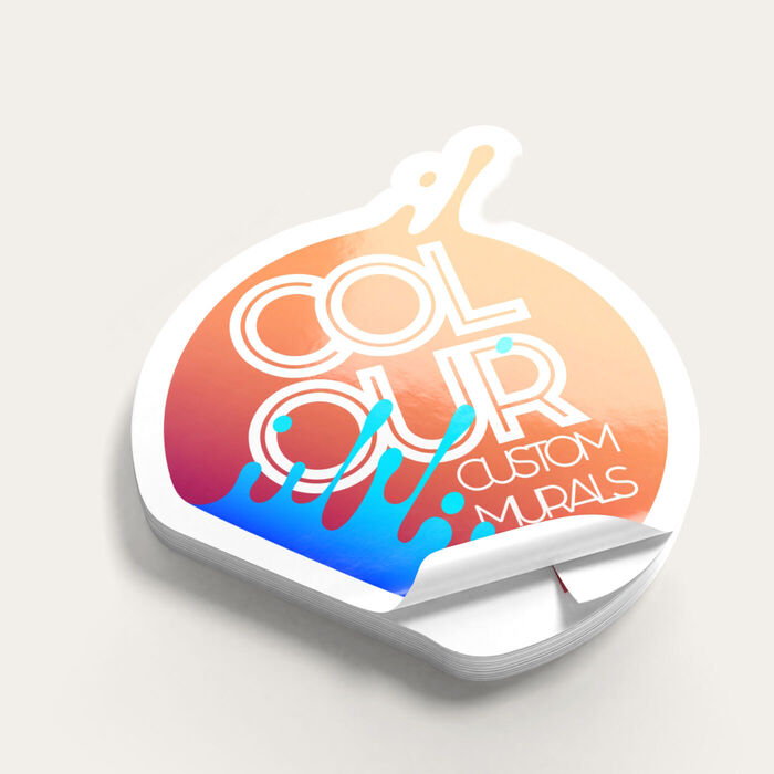 Die Cut Busienss Stickers Main Image E