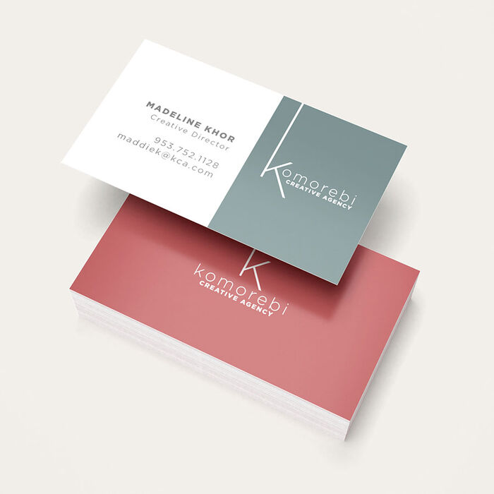 Standard Business Cards Marketing Material A