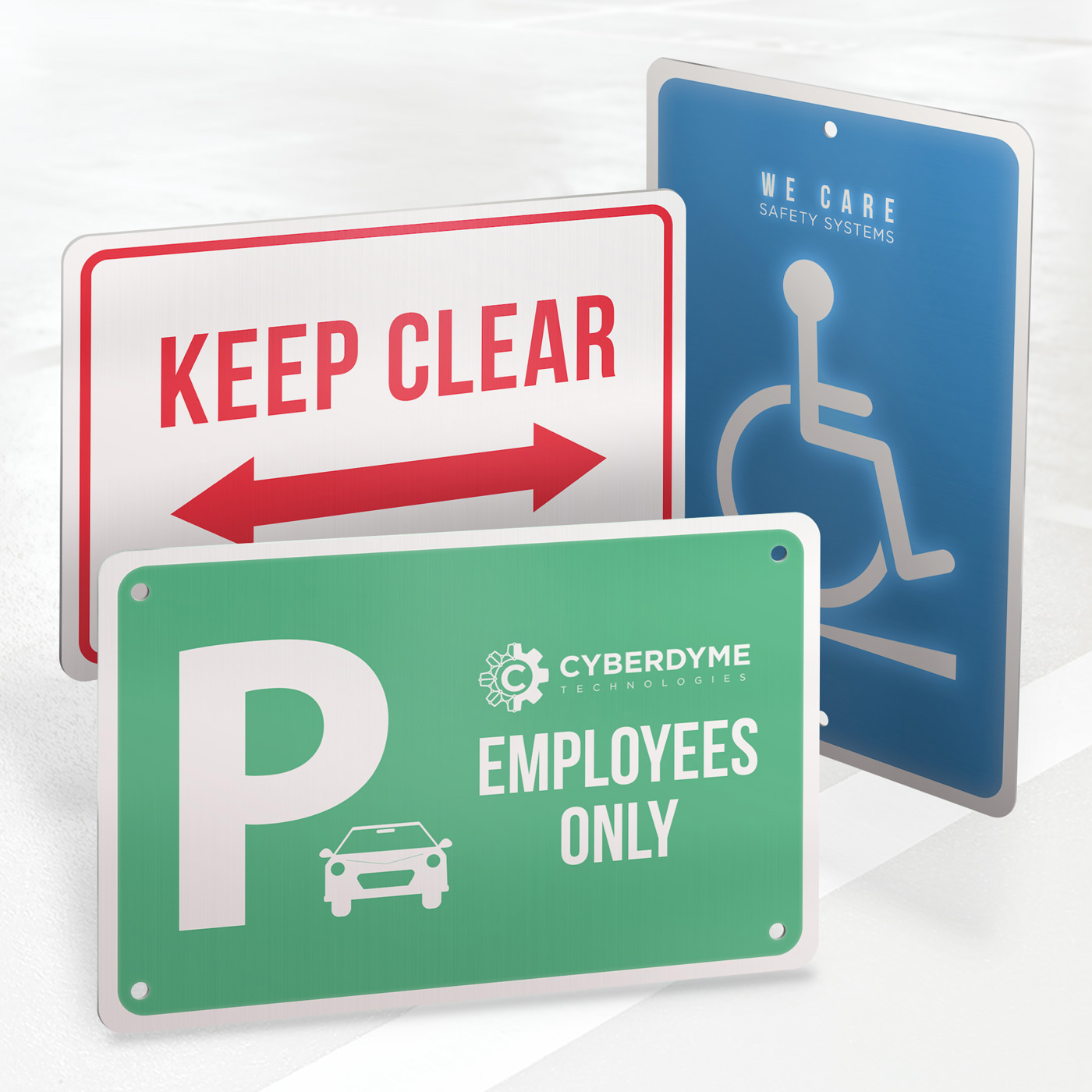 Parking Signs Marketing Materials A