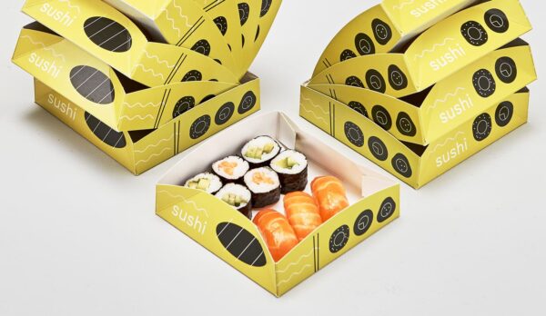 Food serving plates